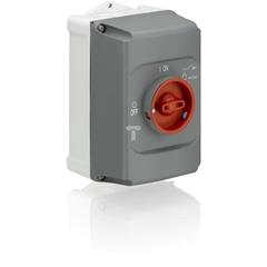 Obudowa do wyłącznika MS132 szara/czerwona IP65 IB132-F 1SAM201911R1012