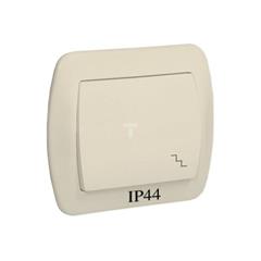 Simon Akord Łącznik schodowy bryzgoszczelny IP44 beż AW6B/12 WMAL-360xxx-9012