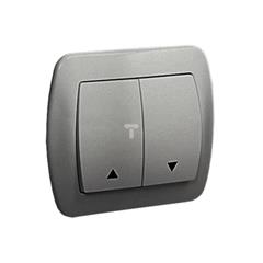 Simon Akord Przycisk żaluzjowy aluminiowy AZ1/26 WMAL-440xxx-D012