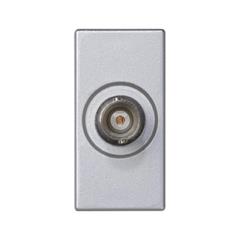 Simon Connect Płytka K45/2 złącza BNC 225x45mm + wkład aluminium K102D/8 TSC-K102D-8