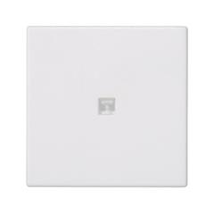 Simon Connect Klawisz 45x45 łącznika zwiernego z podświetleniem czysta biel K114/9 TSC-K114-9