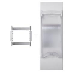 Simon Connect Płytka 45x135mm (3x K45) z pokr. do aparatury modułowej 2-pol. kanały Ofiblok ALK czysta biel KF03/9 TSC-KF03-9