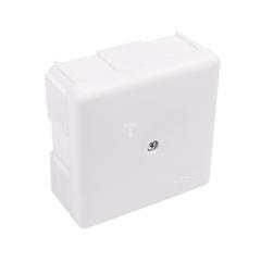 Puszka odgałężna z wkładem 5-torowa dla Cu do 2.5mm2/6-wylotowy IP55 biała 87x87x39 0226-01