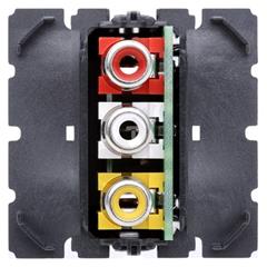 CELIANE Gniazdo 3 x RCA /żeńskie/ 067313