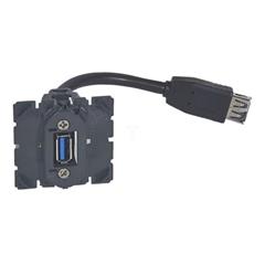 CELIANE Gniazdo USB z przewodem podłączeniowym 067372