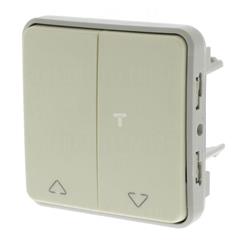 PLEXO55 Łącznik żaluzjowy (blokada mechaniczna) 10A 250V biały/ ecru 069629