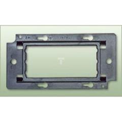 Support 2M czteromodułowy 138x71x11,7mm czarny JL-04-S2M-1