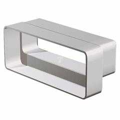 Redukcja kanałów płaskich 220x90mm/204x60mm biała KP90-60