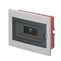 Rozdzielnica modułowa 1x12 podtynkowa drzwi transp. seria 630 IP40 320x240x80 szara EC63012