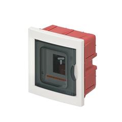 Rozdzielnica modułowa 1x4 podtynkowa drzwi transp. seria 630B IP40 154x160x80 biała EC63004B