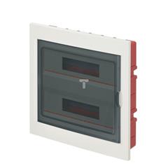 Rozdzielnica modułowa 2x18 podtynkowa drzwi transp. seria 630B IP40 430x410x80 biała EC63036B