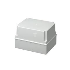 Puszka gładka z pokrywą wysoka 120 C Poliwęglan seria 490150x110x140szara EC490C5