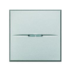 AXOLUTE Przycisk pojedynczy 1R 2M AXIAL aluminium HC4034/2