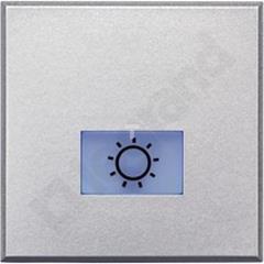 AXOLUTE Przycisk /światło/ 10A 250V /zaciski śrubowe/ aluminium HC4043/2