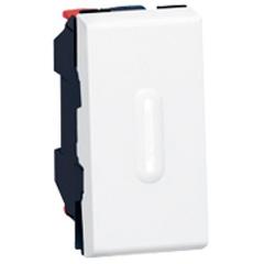 MOSAIC Łącznik schodowy /z możliwością podświetlenia/ 20A 250V biały 077062