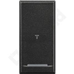 AXOLUTE Łącznik schodowy 1P 16AX 250V /zaciski śrubowe/ antracyt HS4053