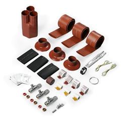 Głowica wnętrzowa termokurczliwa 95-240mm2 36kV z końcówkami kablowymi śrubowymi HIT3.3602L