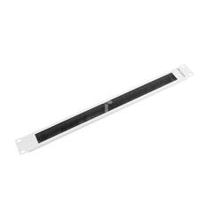 Panel szczotkowy do szafy 19cali 1U szary LANBERG AK-1101-S