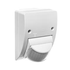 Czujnik ruchu i zmierzchu na podczerwień 12 metrów 600W 160 stopni 230-240V 50Hz IP54 biały IS 2160 B 606015