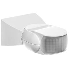 Czujnik ruchu i zmierzchu na podczerwień 10 metrów 500W 120 stopni 230-240V 50Hz IP54 biały IS 1 B 600310