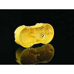Puszka montażowa p/t 141x70x45 żółta KP 64/2L NA