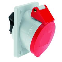 Gniazdo tablicowe skośne 32A 5p 400V 6h IP44 1239