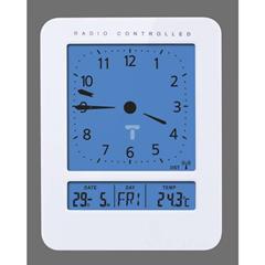 Budzik cyfrowy sterowany sygnałem radiowym DCF E9270