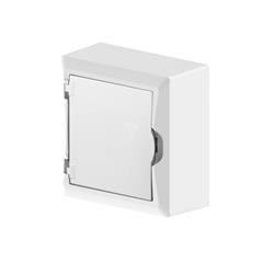 Rozdzielnica modułowa 1x6 n/t ECONOMIC BOX RN 1/6 drzwi białe (N+PE) IP40 2501-00