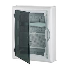 Rozdzielnica modułowa 2x12 n/t ECONOMIC BOX RN 2/24 MULTIMEDIALNA drzwi transparentne (N+PE) IP40 2505-21