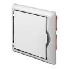 Rozdzielnica modułowa 1x6 p/t ECONOMIC BOX RP 1/6 drzwi białe (N+PE) IP40 2511-00