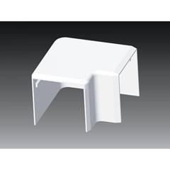 Pokrywa kątowa LHD 40x40mm biała 8643