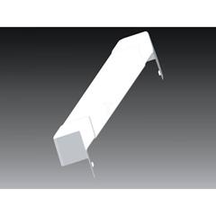 Pokrywa kątowa PK 140x70mm biała 8463