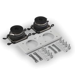 Dławik kablowy gumowy podwójny dla boku 300mm fi27-66mm Cubo P PCE3.2