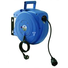 Przedłużacz ze zwijaczem 15m 1 gniazdo z klapką IP20 812611