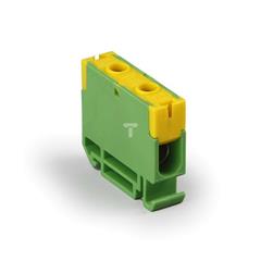 Złączka kompaktowa Clampo Compact Cu 1,5-35mm2 750V żółto/zielona KE33.30