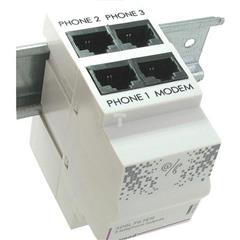 Rozdzielacz sygnału telefonicznego z filtrem ADSL 413015