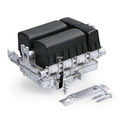 Rozłącznik bezpiecznikowy Al 2x(16-120)mm2 bieguny 3+N SZ156