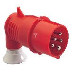 Wtyk wander PratiKa — kąt 90stopni — 16A — 3p+N+E — 380...415 V AC — IP44 81709