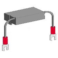 Moduł przeciwprzepięciowy, obwód RC, 250 V AC LA9D09982