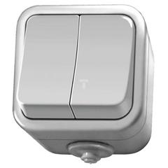 DELFINA Łącznik hermetyczny świecznikowy 16A IP44 biały ŁNH-2D/00