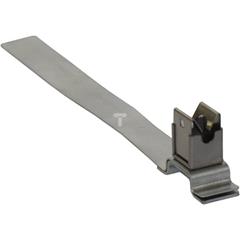 Uchwyt pod dachówkę uniwersalny taśmowy niski 44x255x25mm NI /21004005/