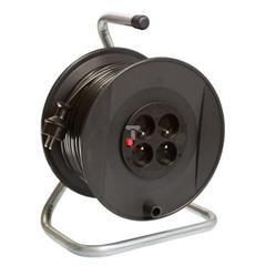 Przedłużacz bębnowy 50m 4 gniazda IP20 811101