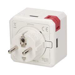 Rozgałęźnik Power USB z funkcją Power Bank 5000mAh 9402/EUBANK