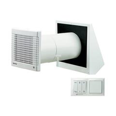 System wentylacji 230V 35-58m3/h 2,8-4,8W 24-29dB kanał fi 150mm 250-470mm z automatyką w zestawie TWINFRESHRA-50
