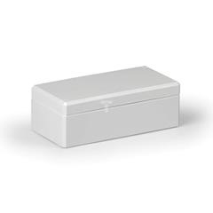 Obudowa Cubo D 80x160x56mm boki gładkie pokrywa szara IP67 ABS DABP081606G
