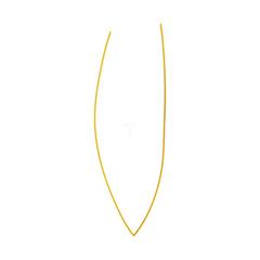 Wąż termokurczliwy 3.2/1.6-Z żółty 1/8 NA201032N /50szt./