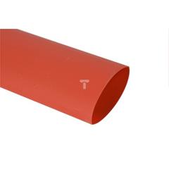 Wąż termokurczliwy 19.0/9.5x1/K czerwony 3/4 NA201190RD /50szt./