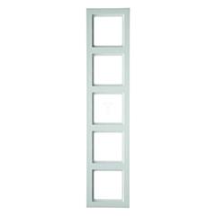 Berker Q.3 Ramka pięciokrotna biały aksamit 10156099