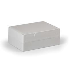 Obudowa Cubo S 175x250x100mm podstawa 50mm boki gładkie pokrywa szara IP67 ABS SABP182510G