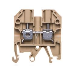 Złączka 4mm2 SAK 4/EN beżowa 0467460000